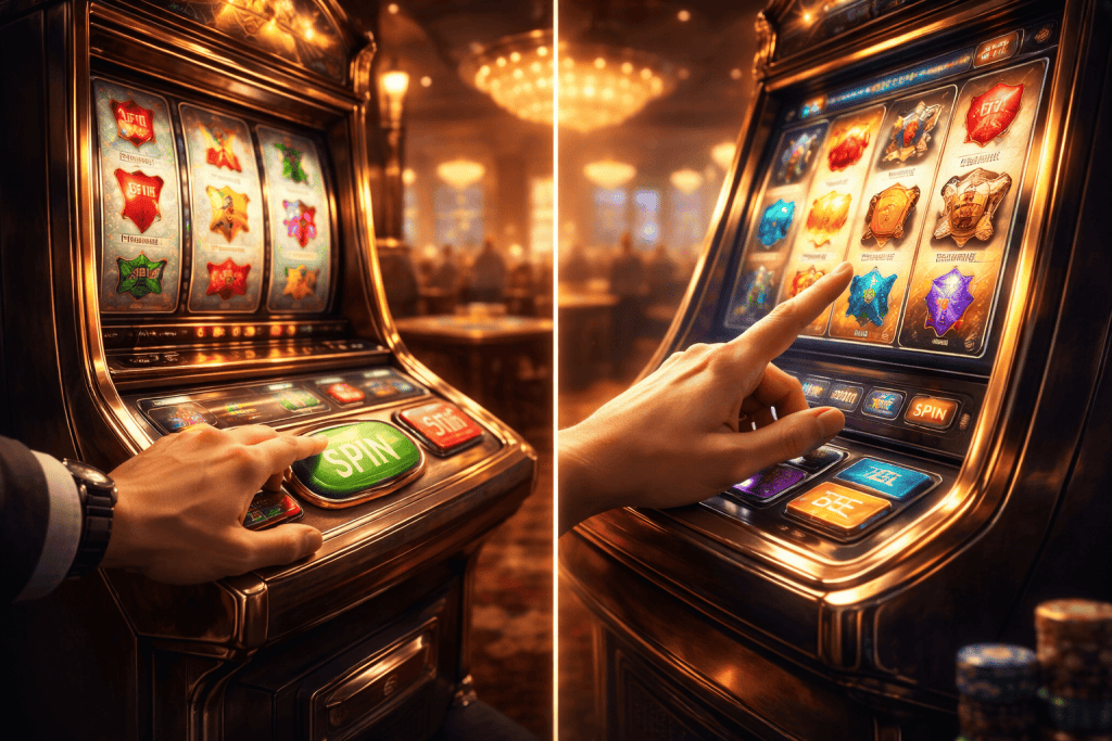 De los botones físicos a las pantallas táctiles