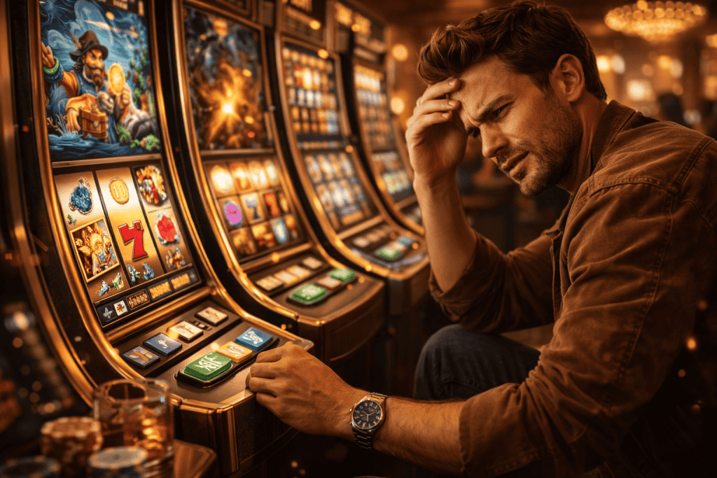 Errores típicos al elegir una tragamonedas